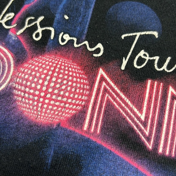 Madonna Confessions Black Short Sleeve 2006 Concert Tour Tee, Sz L🪩🎤 - Picture 10 of 11